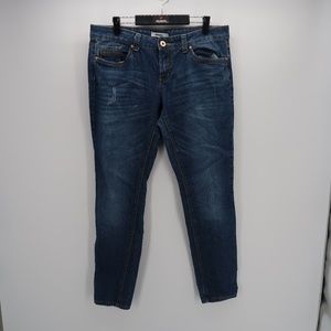 Bongo Women's Blue Skinny Jeans Size 13